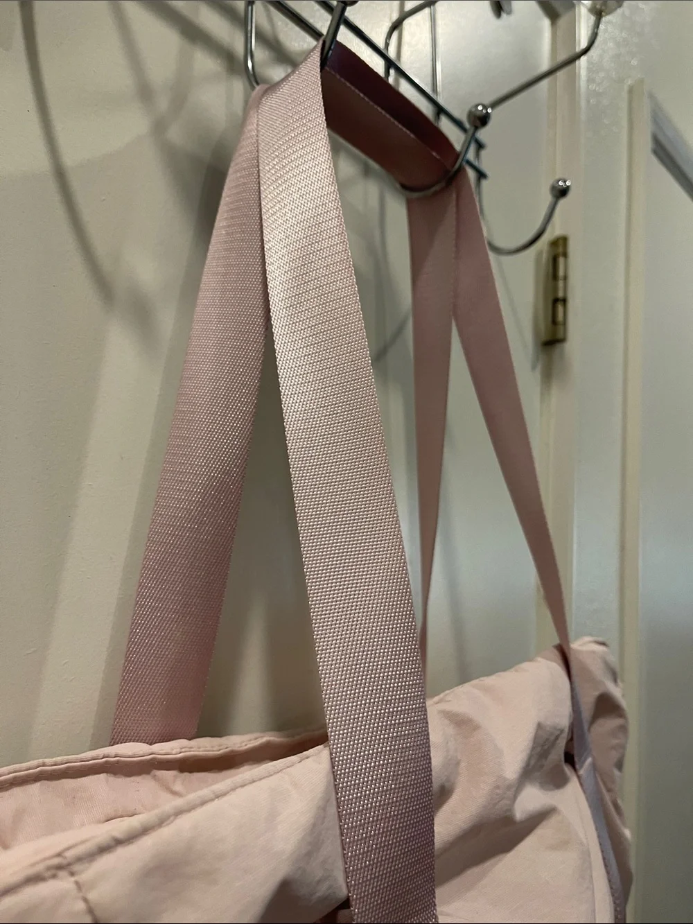 Everyday Blush Pink Tote with Long Straps